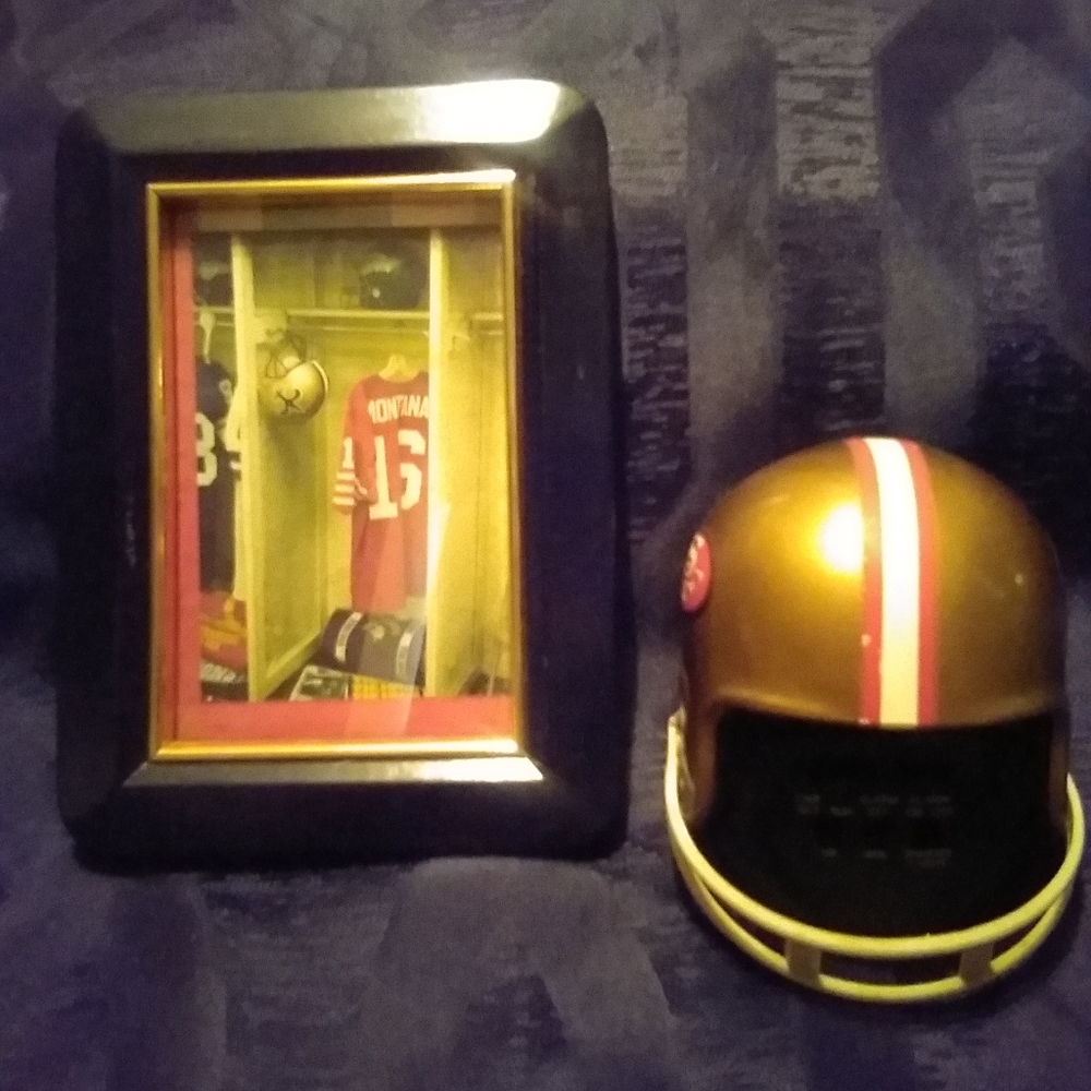 Picture frame and alarm clock